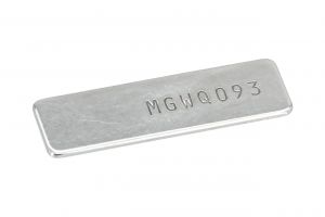 Guarder Stainless Steel Serial Number Tag For Marui TM G17 Gen5 MOS GBBP 