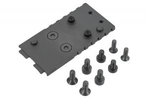 Guarder CNC Steel DPP Delta Point Footprint Spec Optic Adaptor Plate For Marui TM G17 Gen5 MOS GBBP 