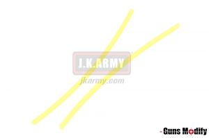 Guns Modify 1.5mm fiber optic For Gun Sight  (Yellow) / L=50mm*2