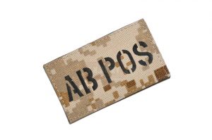 Infrared Reflective Patch - AB+ POS ( AOR1 ) ( Free Shipping )