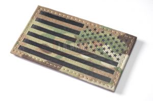 Infrared Reflective Patch - USA Flag ( Reverse ) ( Multicam ) ( Free Shipping )