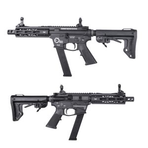 King Arms TWS 9mm SBR GBB ( Black )