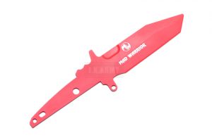 T.S.C x MAD WARRIOR Soft Training Blade for FULCRUM C Desert Warfare Knife ( Red )
