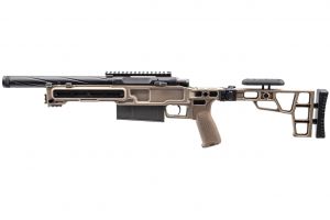 Maple Leaf MLC-S2 Chassis TM VSR10 Sniper Rifle Airsoft ( 150mm ) ( Foldable Stock ) ( DE ) ( Launchable by JKA )