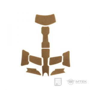 PTS MTEK FLUX Exterior Velcro Kit Coyote