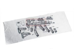 MF AK Towel ( 100 x 35cm ) 