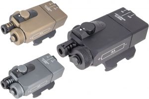 MF Offset C Style Laser Pointer Airsoft Device ( IR / Green Laser )