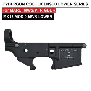 Angry Gun MK18 MOD1 CNC Lower Receiver for Marui TM MWS / MTR GBB ( Colt Licensed w/ Roll Marking Press )