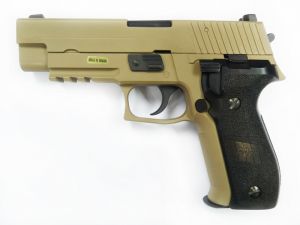 WE F226 MK25 Railed Full Metal GBB Pistol ( No Marking ) ( DE ) ( 226 P226)