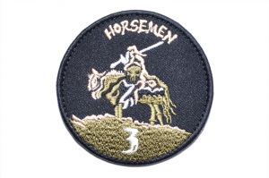 Navy Seals Team 3 Horseman Patch ( AOR2 ) ( Free Shipping )