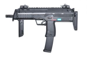 New Wave Small Rice 7 Airsoft Gas Blowback ( WE SMG MP7 GBB ) ( Black ) ( MP7 Style )