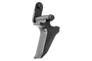 NOVA CNC Steel Trigger ( Flat Type ) For SIG AIR / VFC P320 M17 / M18 Airsoft GBB Series ( Black )