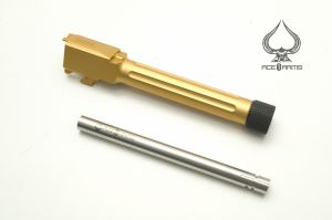 A1A Tactical Barrel Upgrade Kit For WE M&P9 ( Gold )