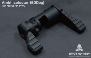 Revanchist Ambi Selector ( 60 Deg ) For Marui M4 MWS ( Black )