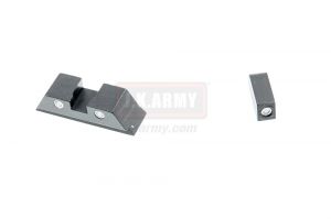 Pro-Arms Steel Tritium Night Sight Set for Umarex / VFC Glock 17 Gen 3 Gen 4 / Glock 19 Series