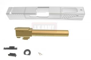Pro-Arms Airsoft P40 Nighthawk Slide Set for UMAREX Glock 17 / Elite Force / VFC Model G ( GY / SV )