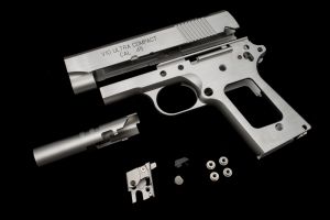 Pro-Arms SPR Style Stainless Steel Kit for Marui TM V10 GBBP Series ( Silver Limited Edition )