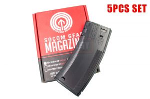 Socom Gear Troy Battle Magazine for M4 - Mid Cap / 5pcs