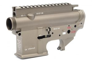 TASK FORCE Custom 416D Style Aluminum Receiver Set ( RAL8000 ) For Umarex / VFC HK416D GBB