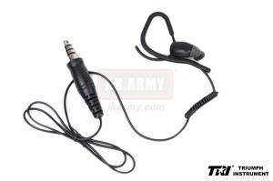 RI M3S Type Conduction Headset ( Ear Quake ) ( Black ) ( 1Pin ) 
