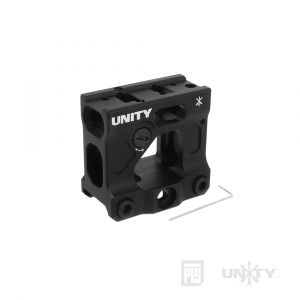 PTS Unity Tactical FAST ™ Micro Mount for AP Micro H1, H2, T1, T2, CompM5 Spec. ( 20mm Rail ) ( Black )
