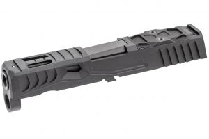 Nova NSO Reptile Cut Style Aluminum Slide Set for SIG AIR / VFC P320 M17 M18 GBBP Series ( Black )