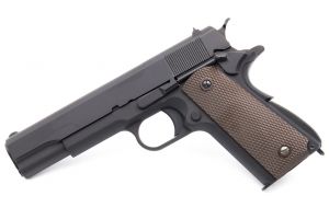 WE M1911 A1 Full Metal GBB Pistol with Extra Magazine