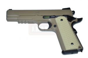 WE Desert Kimb Style Full Metal GBB Pistol (Tan)