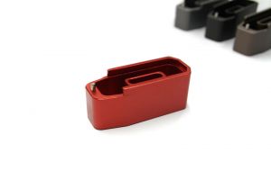 CNC Aluminum Mock - Extension for Polymer Magazine M3 for PTW & GBB ( MWS ) ( Red )