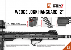 PTS ZEV Wedge Lock [ M-LOK ] Handguard Rail 12