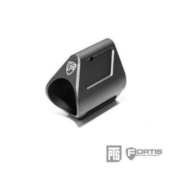 Fortis Low Profile Gas Block - Stainless Steel