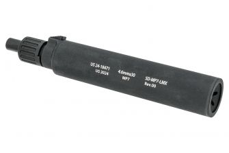 Artisan Aluminum QD Airsoft Barrel Extension For Marui TM / WE / Umarex VFC / KWA MP7 GBB Series 