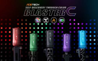 ACTION TEC アクションテック　チタンBB 107mm Amazon.co.jp: ACETECH Lighter BT トレーサー 弾速計機能 蓄光