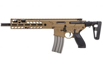 SIG AIR MCX Virtus SBR AEG Airsoft ( Licensed By SIG SAUER ) ( By VFC ) (  Black )