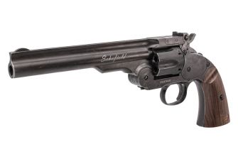 ASG Schofield 6" Antique CO2 Revolver Pistol Airsoft ( 12 Shell Cartridges Ver. )