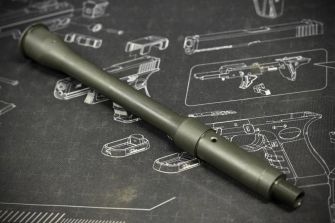 BPW Steel MK18 C Style 10.3" CQBR 14mm CCW Outer Barrel For VFC AR / M4 GBBR Series 