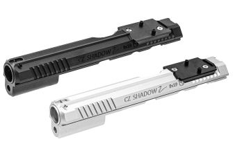 CL Project Custom Made CNC Aluminum Slide Low Profile w/ Optic Ready Cut For KJ ASG Licensed CZ Shadow 2 KP-15 GBB Pistol Airsoft ( Orange )