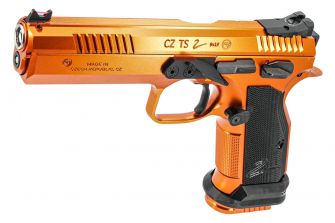 CL Project Custom ASG CZ TS 2 GBB Pistol Airsoft ( Limited Edition ) ( Orange Special )