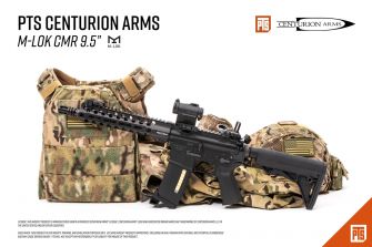 PTS Centurion Arms M-Lok CMR Rail 9.5 inch ( Black )