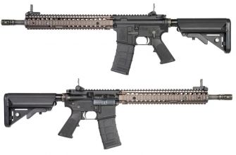 GHK COLT M4A1 Daniel Defense RIS II GBBR ( Black )