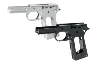 Gunsmith Bros CNC Aluminum Curved Guard Tactical Railed Frame For Marui TM 1911 GBBP Series