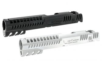Gunsmith Bros CNC Aluminum Limcat Style Multi Cut Slide Version 2 For Marui TM Hi-Capa GBBP Series