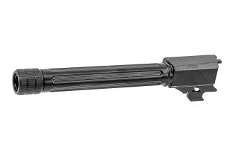 GUNDAY Steel 14mm CCW Fluted Outer Barrel For SIG AIR / VFC P320 M17 GBBP