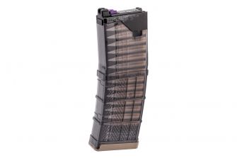 EMG Lancer System Licensed L5-AWM 300BLK 30 Rounds Gas Magazine For Marui TM MWS GBBR Series ( FDE ) ( by CGS ) 