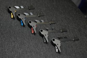 LAI GUNS Straight Trigger Set For Umarex / VFC Walther PDP GBBP ( Black ) 