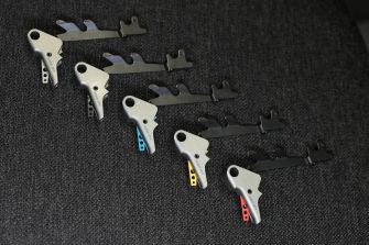 LAI GUNS Straight Trigger Set For Umarex / VFC Walther PDP GBBP ( Grey ) 