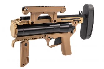 MIC M320 GLM 40mm Airsoft Grenade Launcher ( Tan ) 