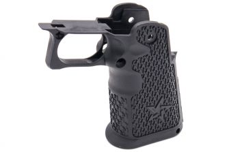 Nova ST* 2011 Style Custom Polymer Grip ( C2 Compact Size ) for Marui TM Hi- Capa GBBP Series ( Black )