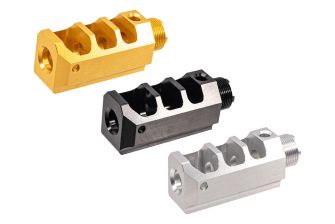 Revanchist Aluminum Open Slide Compensator For Marui TM Hi-Capa GBBP Series 