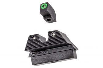 トイガン Pro-Arms tritium sight marui glock Pro-Arms Tritium CNC Steel Suppressor Sight Set for Marui TM